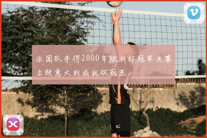 法国队夺得2000年欧洲杯冠军决赛击败意大利成就双冠王