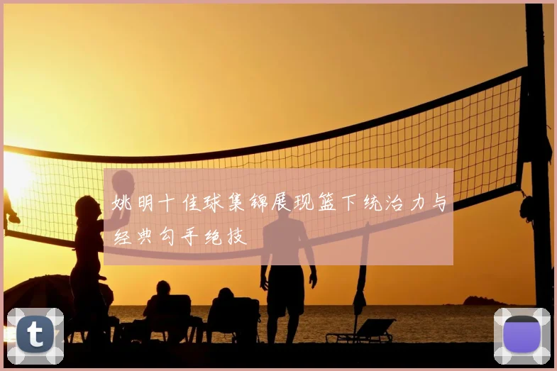 姚明十佳球集锦展现篮下统治力与经典勾手绝技